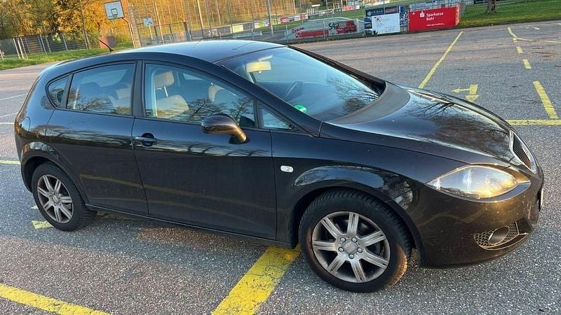 Gebraucht Seat Leon Reference 102 PS (75 kW) 2007 Schwarz Kleinwagen