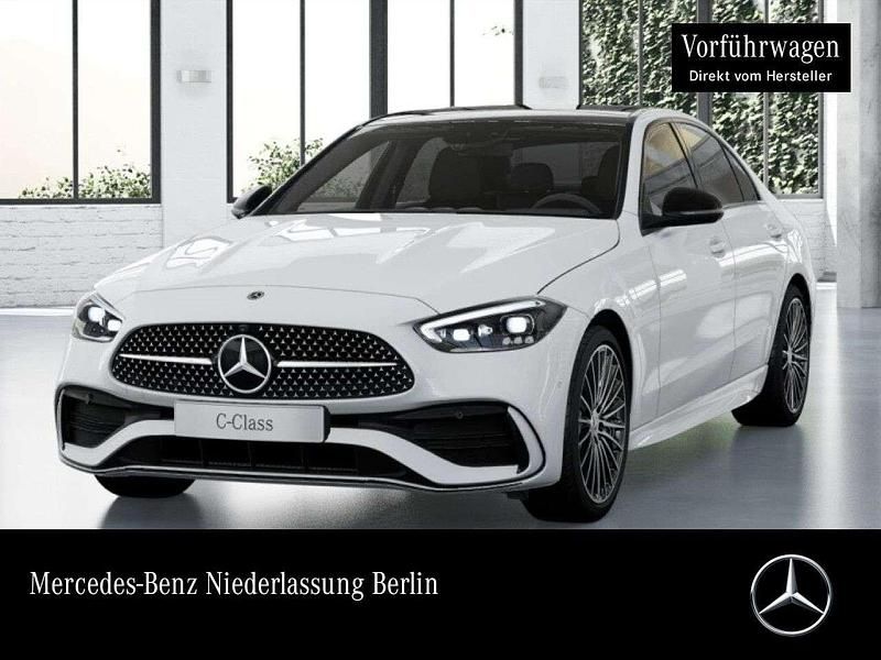 Weiß Gebraucht 2025 Mercedes C220 AMG Limousine | 55.800 € - Bild 1/4
