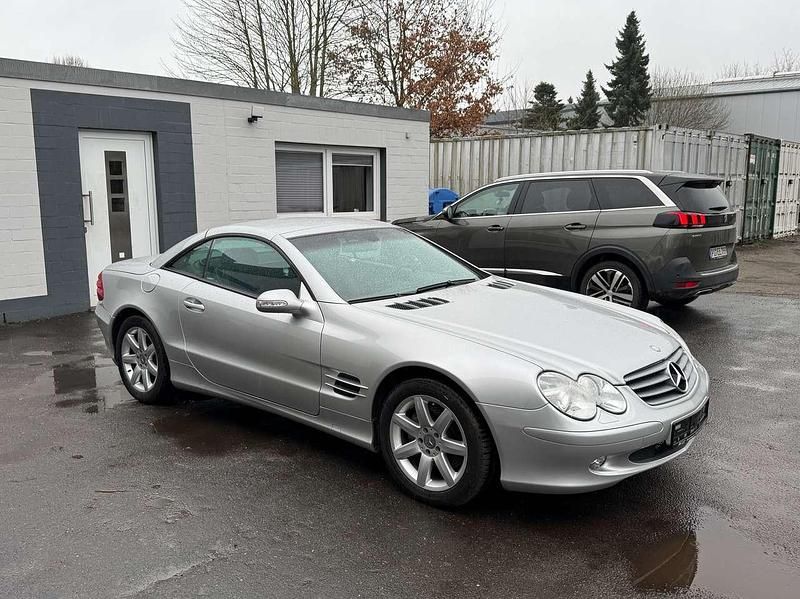 Gebraucht Mercedes SL500 306 PS (225 kW) 2002 Silber Cabrio