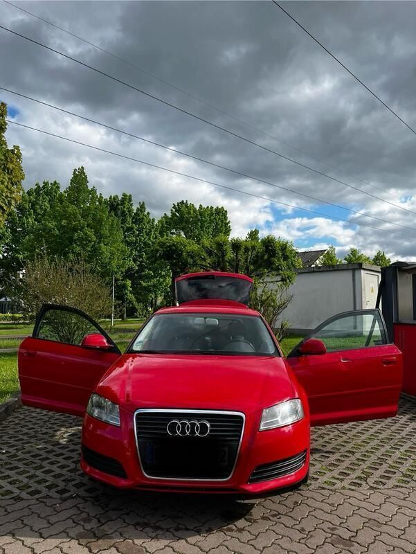 Rot Gebraucht 2008 Audi A3 Kleinwagen | 3.400 € (Fairer Preis) - Bild 1/4
