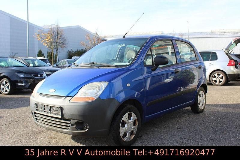 Blau Gebraucht 2009 Chevrolet Matiz Kleinwagen | 1.888 € (Fairer Preis) - Bild 1/4