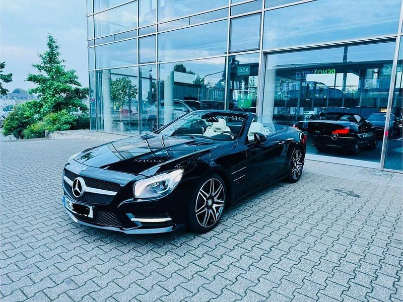Gebraucht Mercedes SL500 AMG 435 PS (319 kW) 2014 Schwarz Cabrio