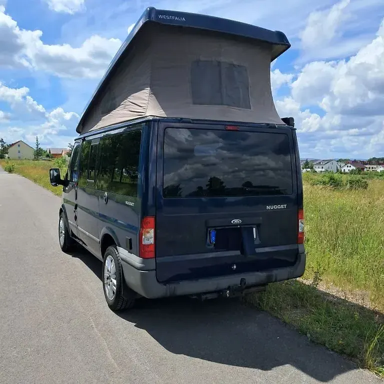 Gebraucht Ford Transit Nugget 140 PS (102 kW) 2013 Blau Van / Kleinbus