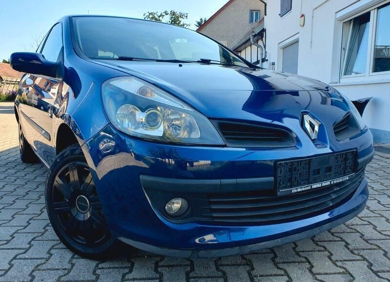 Blau Gebraucht 2007 Renault Clio III Dynamique Limousine | 2.199 € (Fairer Preis) - Bild 1/4