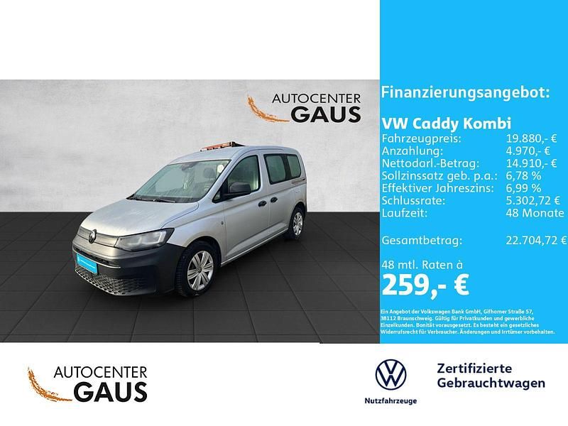 Silber Gebraucht 2021 VW Caddy Van / Kleinbus | 19.880 € (Etwas zu teuer) - Bild 1/2