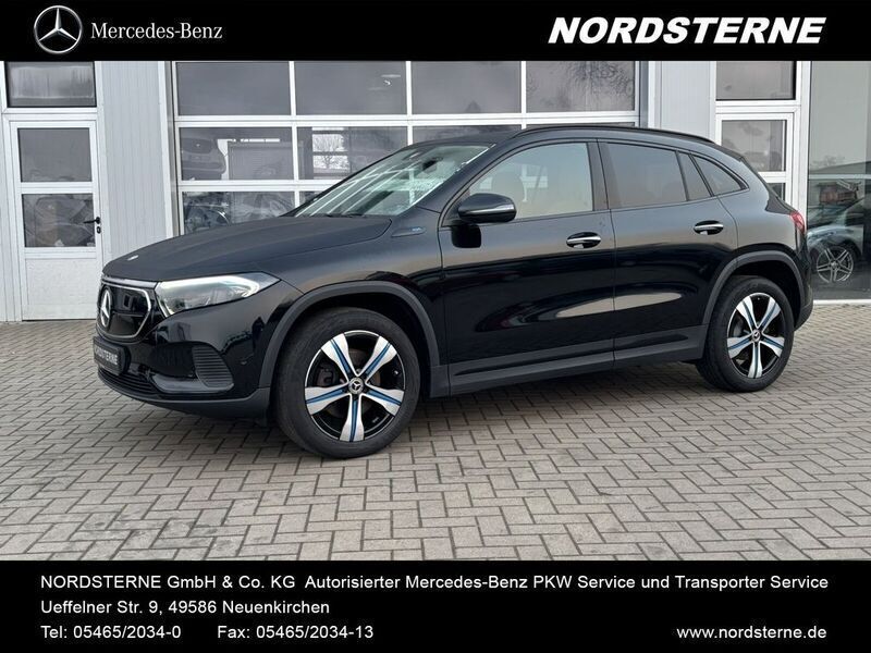 lack kosmosschwarz Gebraucht 2021 Mercedes EQA250 Electric Art SUV | 29.888 € (Guter Preis) - Bild 1/4