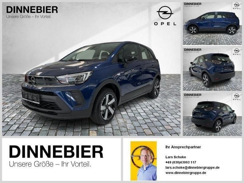 Blau (metallic) Gebraucht 2021 Opel Crossland Edition SUV | 13.899 € (Superpreis) - Bild 1/3