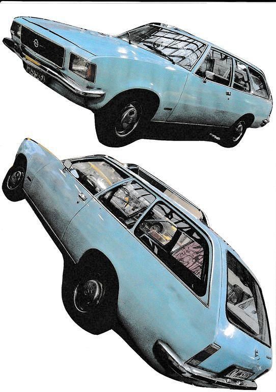 Gebraucht Opel Rekord 83 PS (61 kW) 1973 Blau Kombi