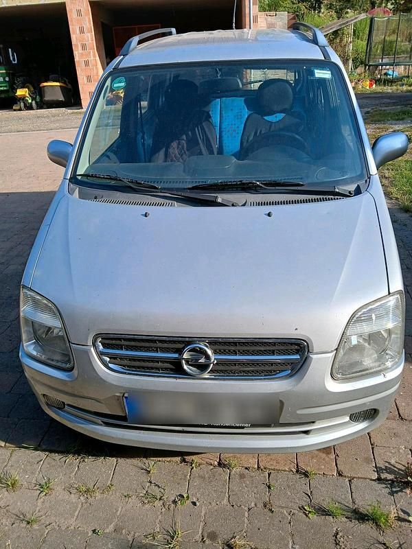 Silber Gebraucht 2003 Opel Agila Kleinwagen | 399 € (Superpreis) - Bild 1/4