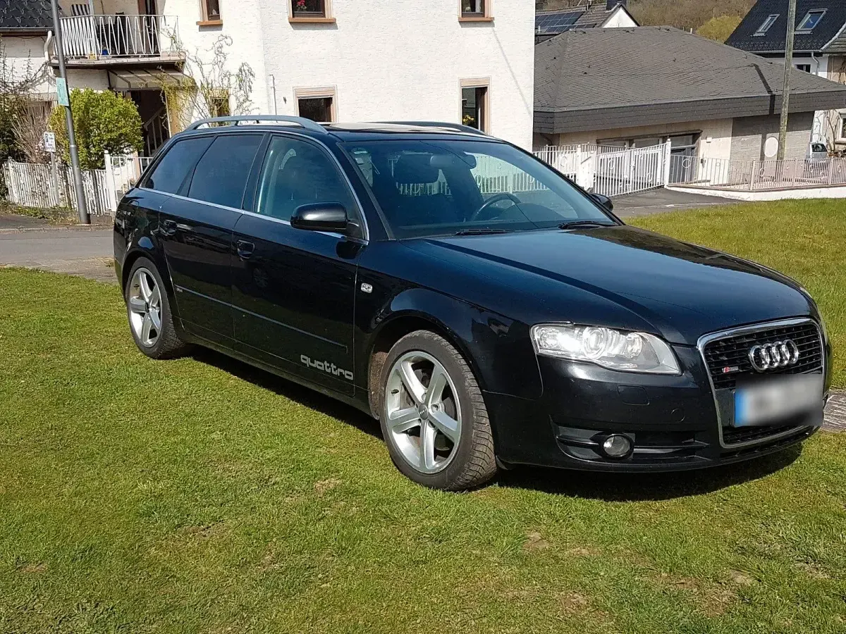 Gebraucht Audi A4 S-Line 204 PS (150 kW) 2007 Schwarz Kombi