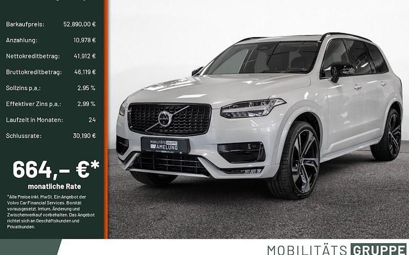 Weiß Gebraucht 2023 Volvo XC90 Plus SUV | 52.890 € (Superpreis) - Bild 1/4