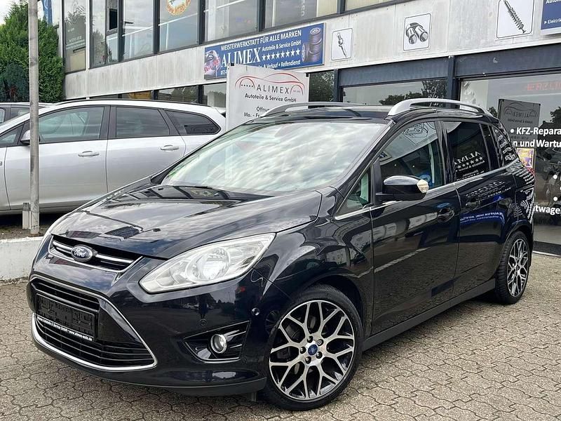 Gebraucht Ford Grand C-Max Titanium 140 PS (102 kW) 2014 Schwarz Van / Kleinbus