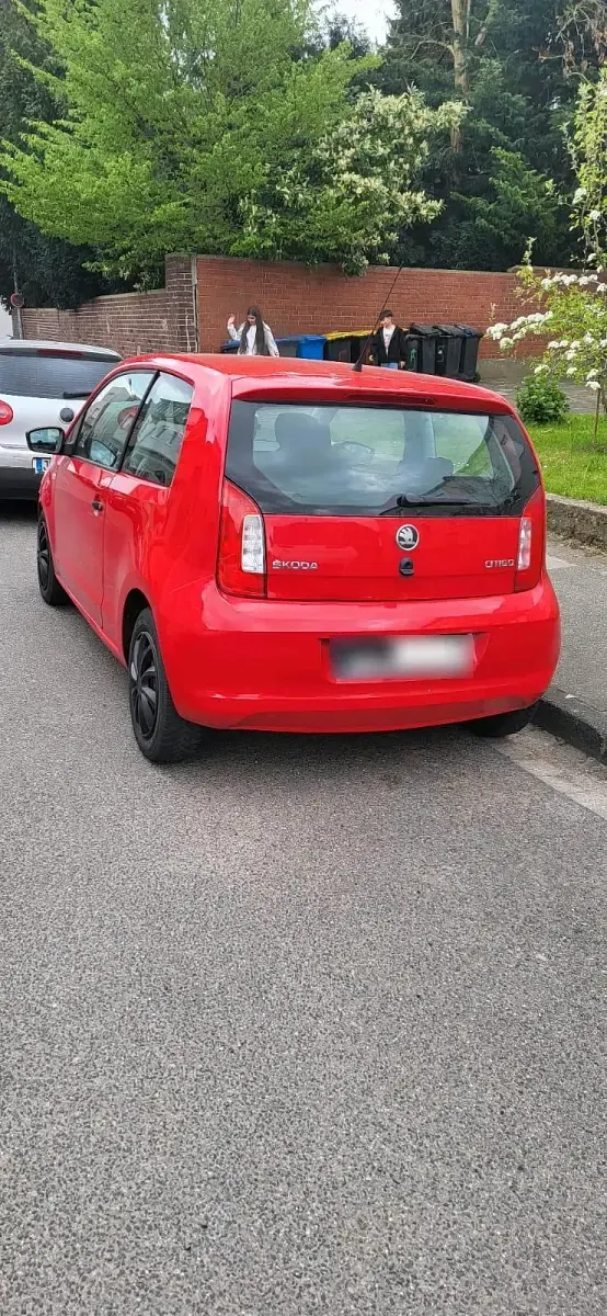 Gebraucht Skoda Citigo 60 PS (44 kW) 2012 Rot Kleinwagen