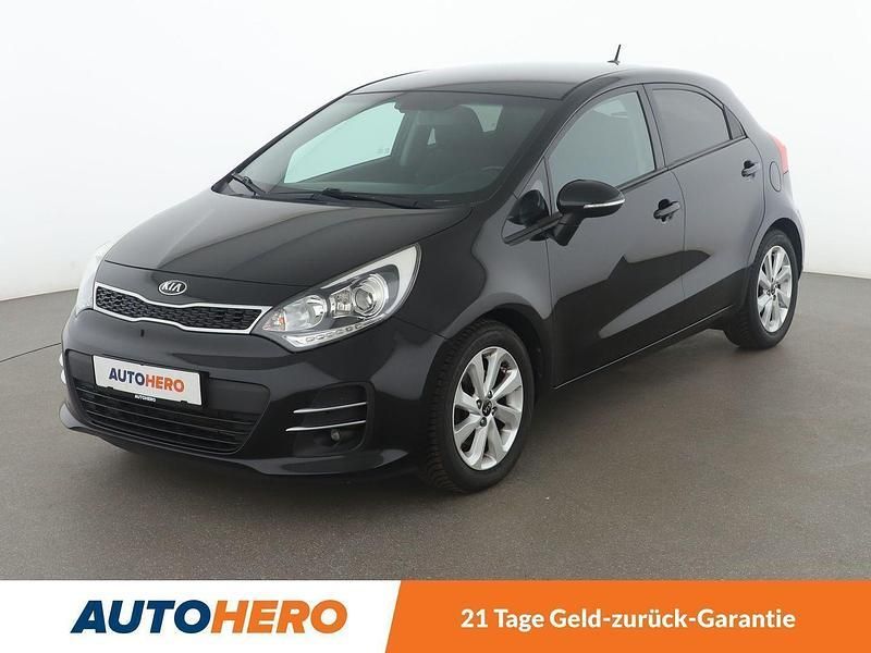 Schwarz Gebraucht 2016 Kia Rio DREAM-TEAM Edition Limousine | 9.300 € (Etwas zu teuer) - Bild 1/3