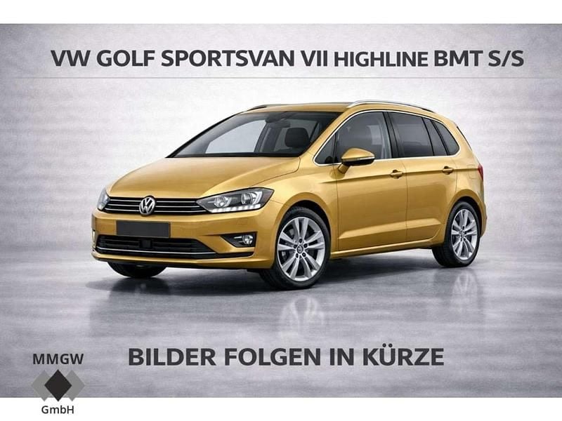 Gebraucht VW Golf Sportsvan Highline 150 PS (110 kW) 2014 Pyramid gold Van / Kleinbus