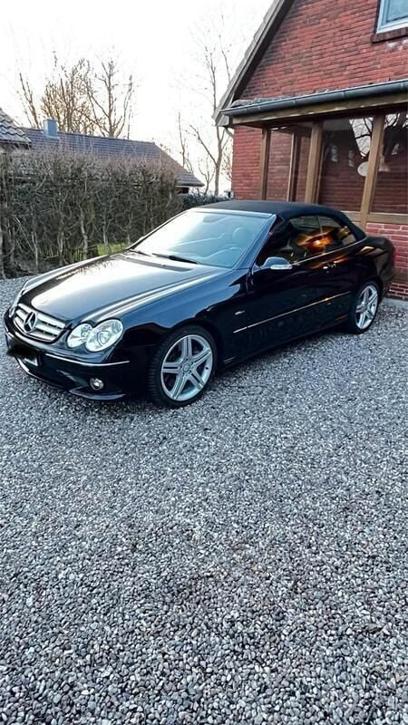 Schwarz Gebraucht 2009 Mercedes 320 Edition Cabrio | 15.900 € - Bild 1/4