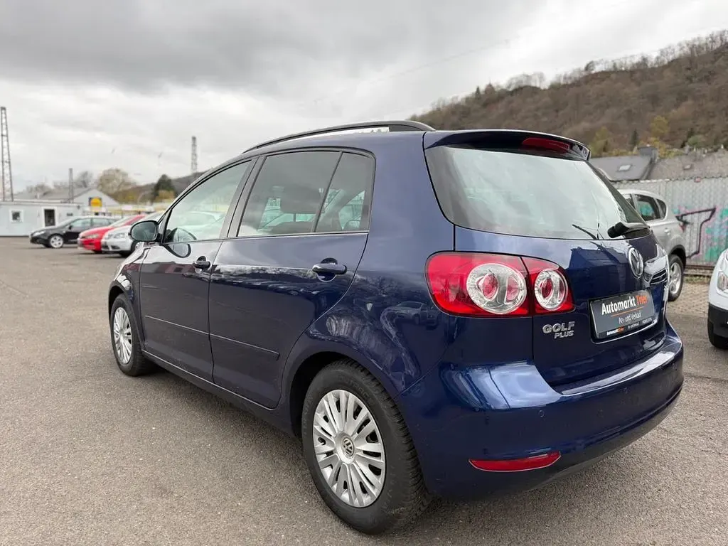 Gebraucht VW Golf Plus Cross 80 PS (58 kW) 2010 Blau Van / Kleinbus