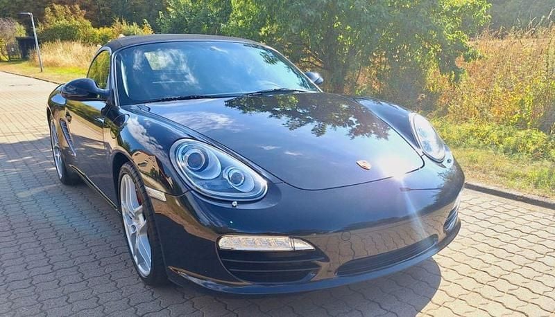 Schwarz Gebraucht 2010 Porsche Boxster S Cabrio | 38.900 € (Superpreis) - Bild 1/4