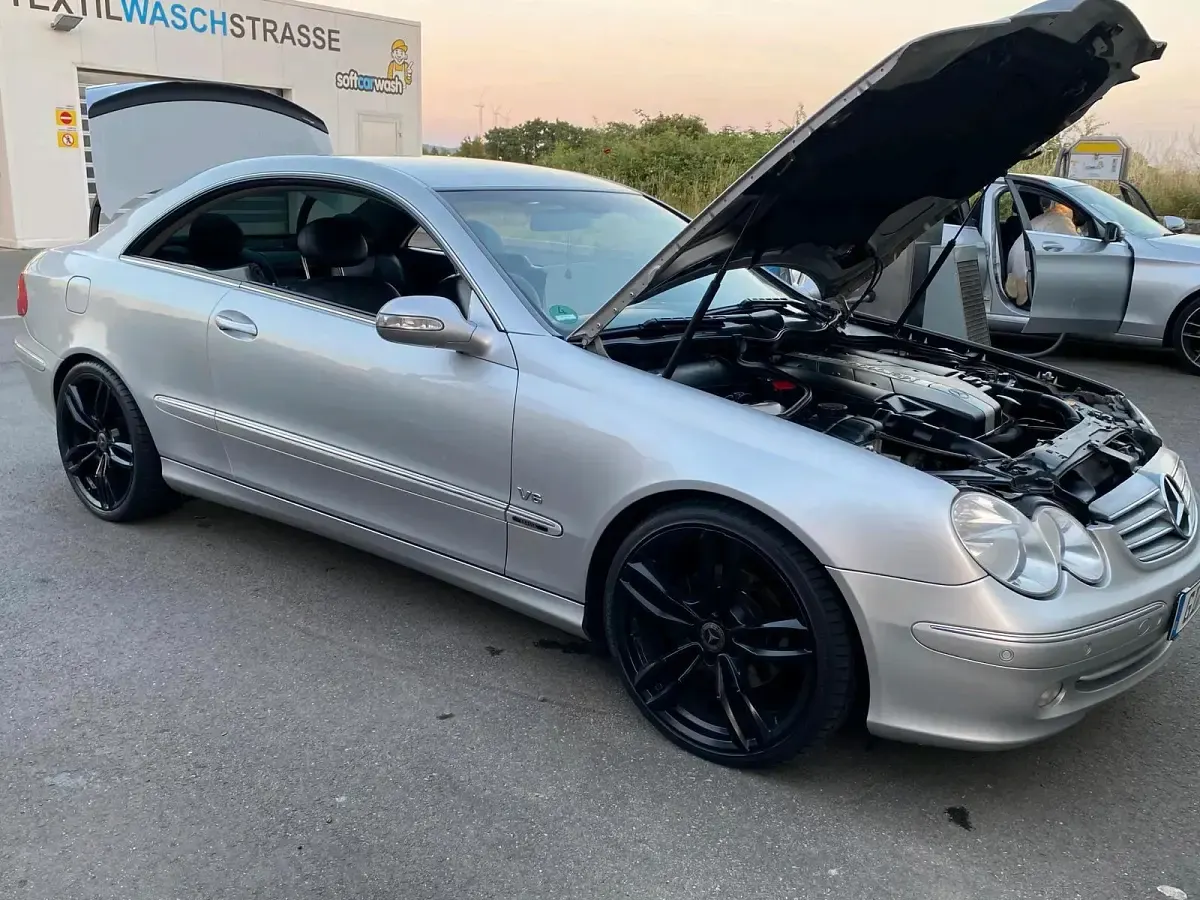 Gebraucht Mercedes CLK240 170 PS (125 kW) 2002 Grau Coupé