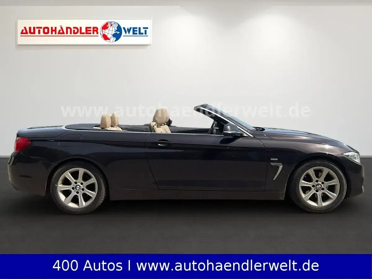 Gebraucht BMW 420 184 PS (135 kW) 2015 Braun Cabrio