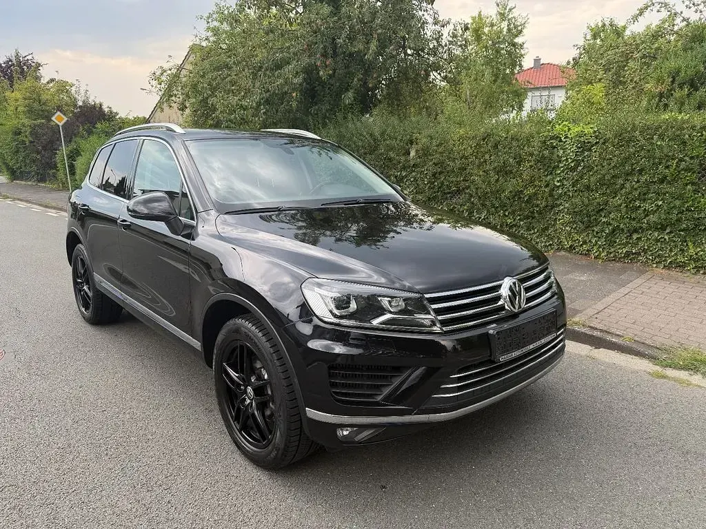 Gebraucht VW Touareg Terrain Tech 262 PS (192 kW) 2016 Schwarz SUV