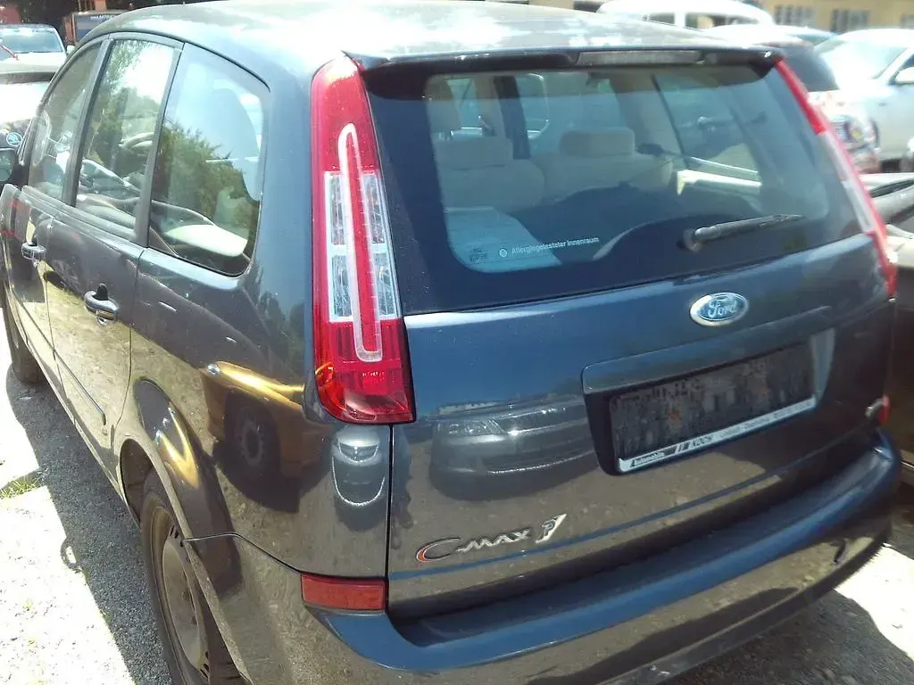 Gebraucht Ford C-MAX Ghia 110 PS (80 kW) 2008 Schwarz Van / Kleinbus