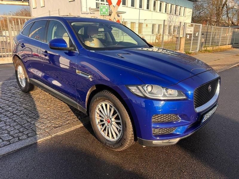 Gebraucht Jaguar F-Pace 179 PS (131 kW) 2017 Blau SUV