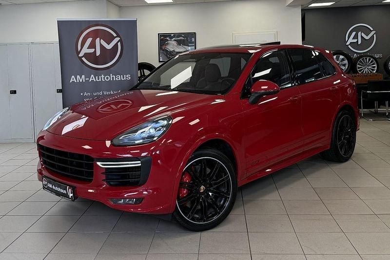 Karminrot Gebraucht 2017 Porsche Cayenne GTS Sport SUV | 30.299 € (Superpreis) - Bild 1/4