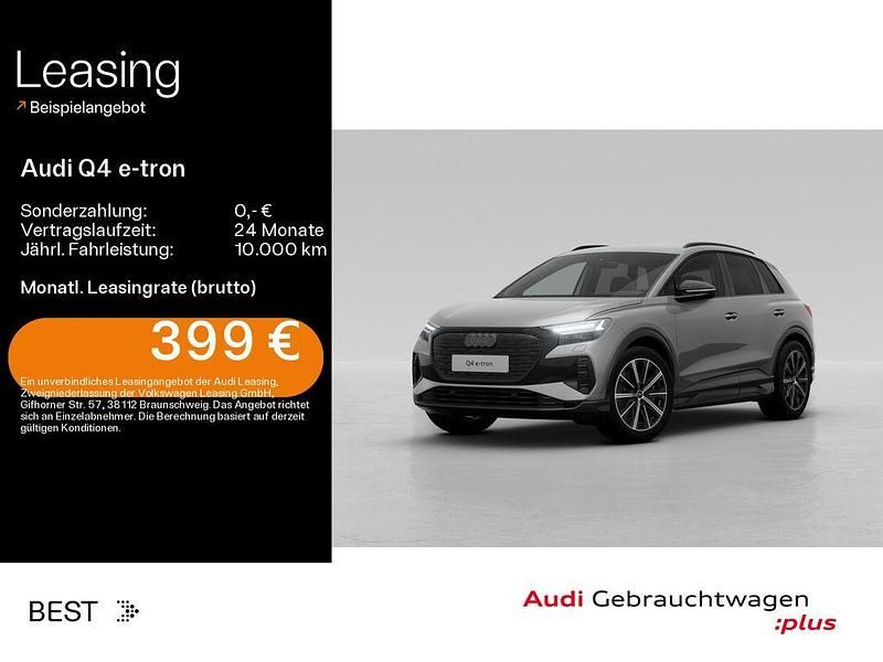 Taifungrau metallic Gebraucht 2025 Audi Q4 e-tron Advanced SUV | 47.859 € (Fairer Preis) - Bild 1/3