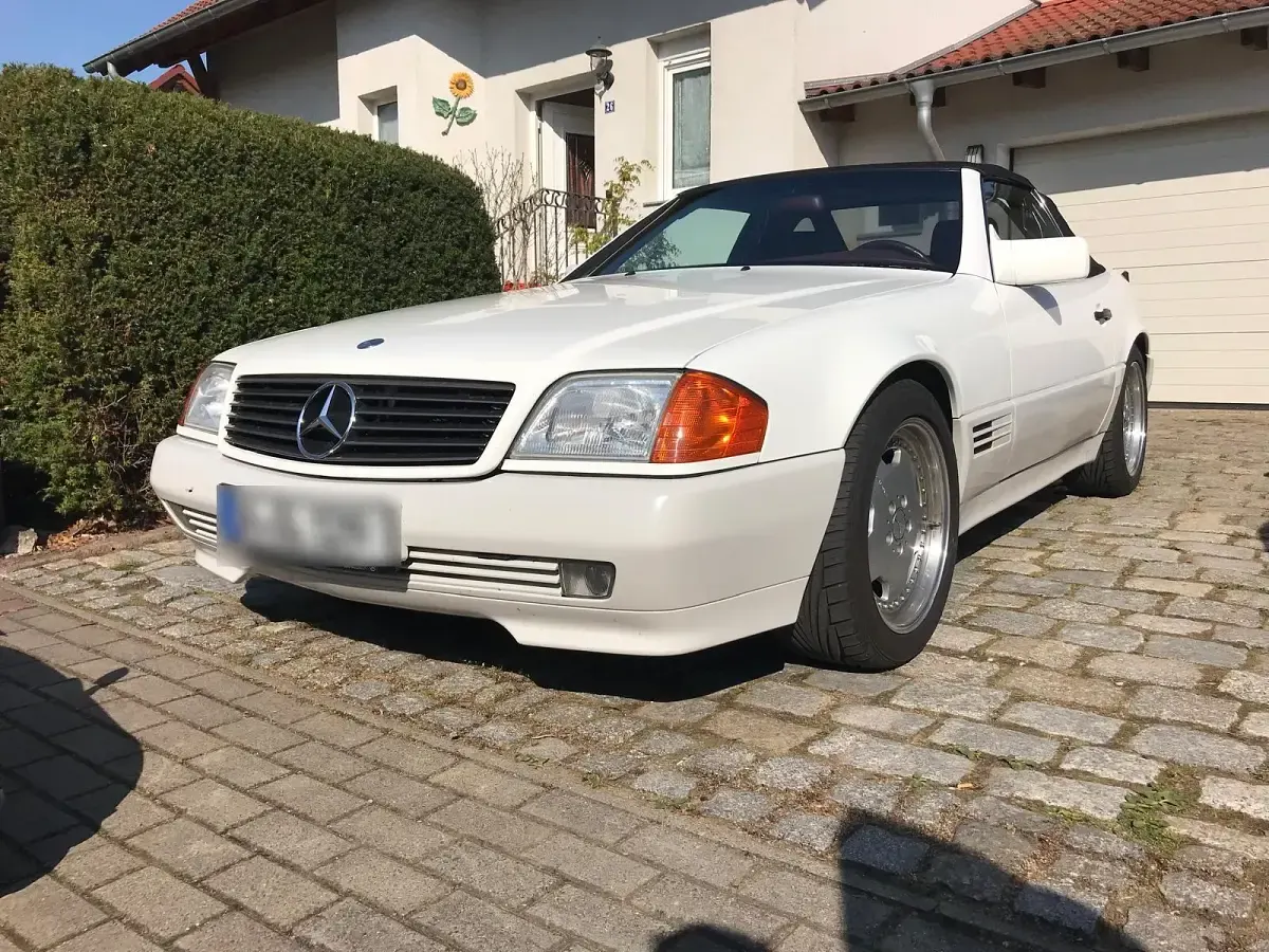 Second-hand Mercedes SL320 231 CP (169 kW) 1992 Alb Cabrio