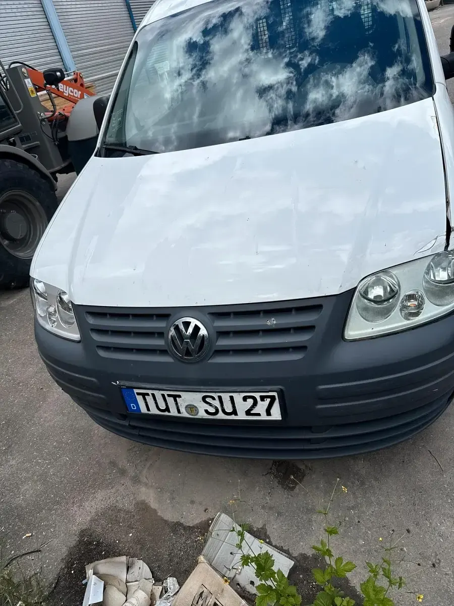 Gebraucht VW Caddy 69 PS (50 kW) 2004 Weiß Van / Kleinbus
