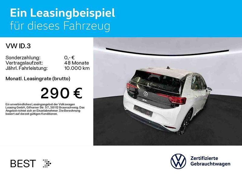 Gebraucht VW ID.3 Pure 110 kW (150 PS) 2021 Weiß Kleinwagen