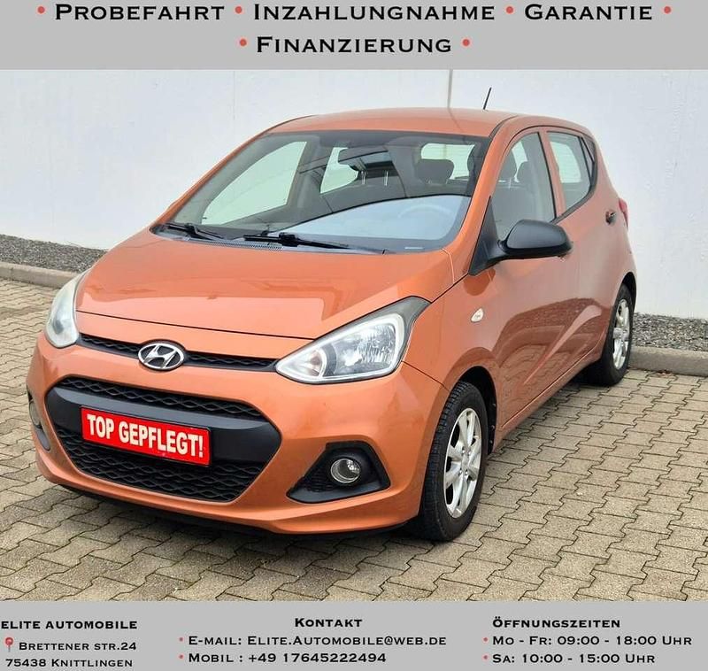 Orange Gebraucht 2014 Hyundai i10 Classic Kleinwagen | 5.990 € (Fairer Preis) - Bild 1/4