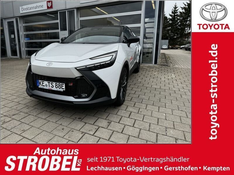 Platinum weiß perleffekt / dach schwarz Gebraucht 2024 Toyota C-HR Sport SUV | 39.980 € - Bild 1/4