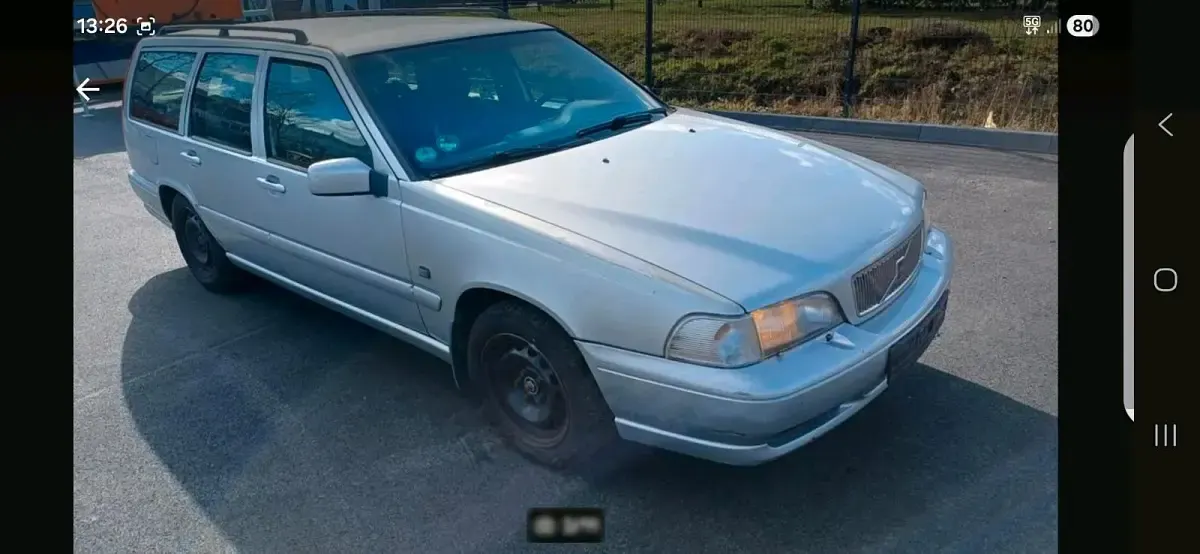 Gebraucht Volvo V70 144 PS (105 kW) 1998 Silber Kombi