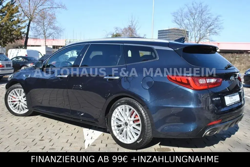 Gebraucht Kia Optima GT 245 PS (180 kW) 2017 Blau Kombi