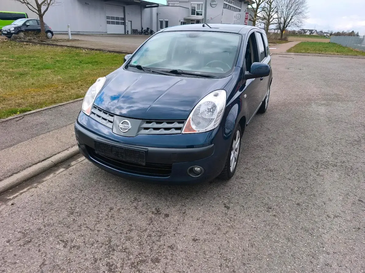 Gebraucht Nissan Note 110 PS (80 kW) 2007 Blau Kleinwagen