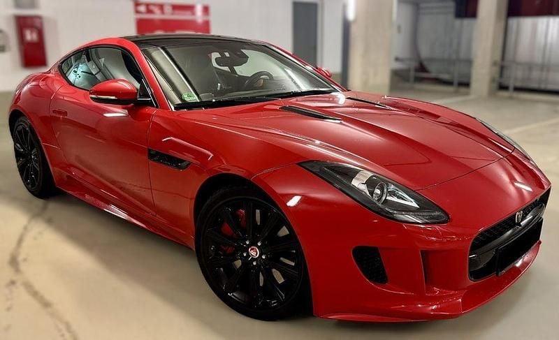 Rot Gebraucht 2015 Jaguar F-Type S Coupé | 39.000 € (Fairer Preis) - Bild 1/4