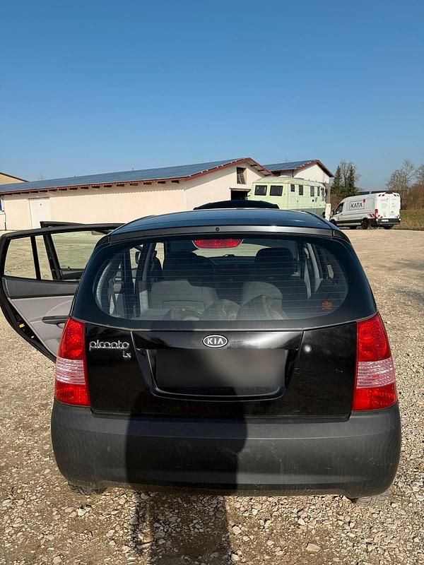 Gebraucht Kia Picanto LX 65 PS (47 kW) 2005 Schwarz Kleinwagen