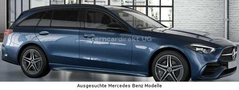 Sodalithblaumetallic Gebraucht 2024 Mercedes C300e AMG Kombi | 45.600 € (Fairer Preis) - Bild 1/4