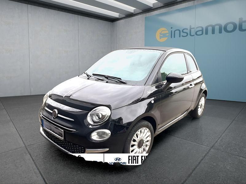 Schwarz Gebraucht 2021 Fiat 500C Dolcevita Cabrio | 13.149 € (Fairer Preis) - Bild 1/4
