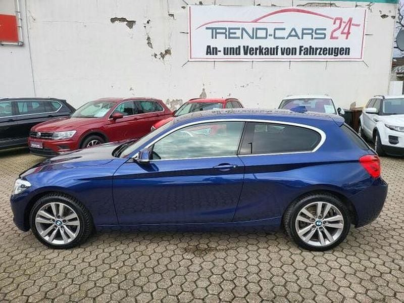 Gebraucht BMW 118 Advantage 136 PS (100 kW) 2019 Blau Kleinwagen