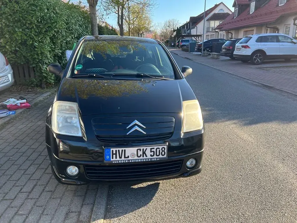 Gebraucht Citroën C2 VTR Sport 73 PS (53 kW) 2006 Schwarz Kleinwagen