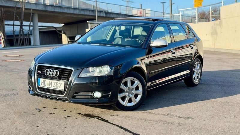Gebraucht Audi A3 S-Line 105 PS (77 kW) 2010 Schwarz Kleinwagen