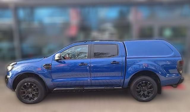 Blau metallic Gebraucht 2019 Ford Ranger Wildtrack Abholung | 32.480 € (Etwas zu teuer) - Bild 1/4