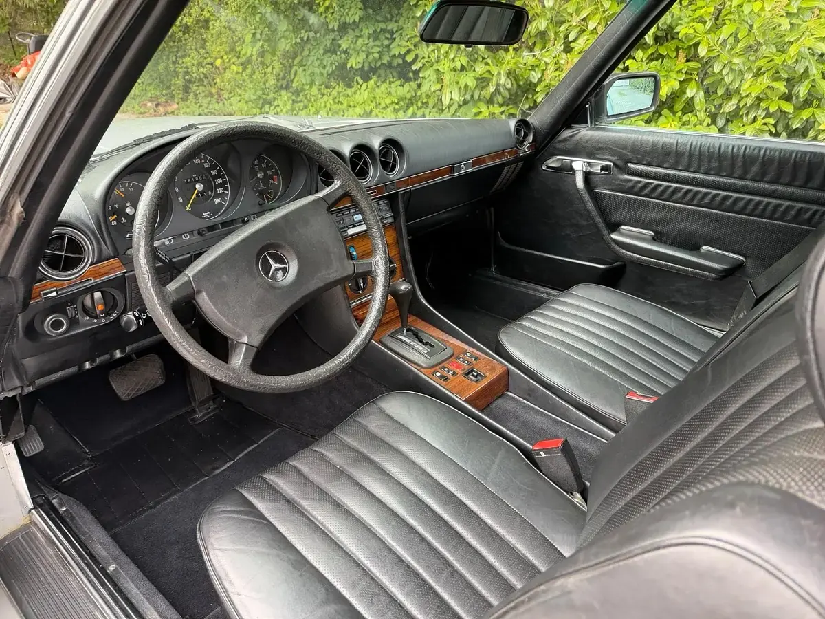 Gebraucht Mercedes SL280 185 PS (136 kW) 1983 Silber Cabrio