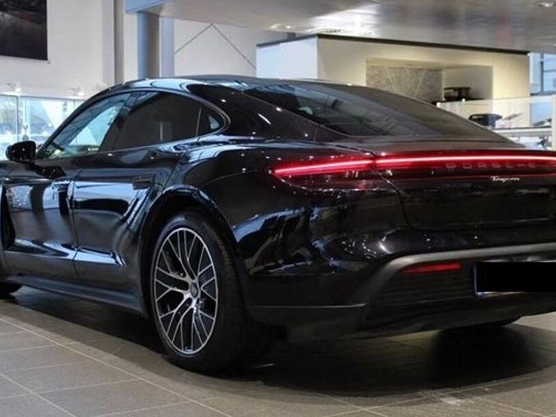 Gebraucht Porsche Taycan 350 kW (476 PS) 2021 Tiefschwarz Kombi