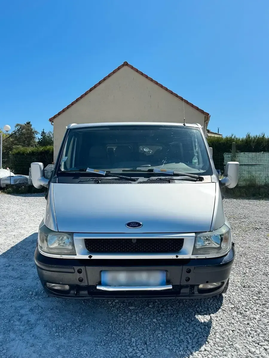 Gebraucht Ford Transit 101 PS (74 kW) 2004 Silber Van / Kleinbus