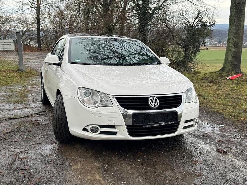 Gebraucht VW Eos 122 PS (89 kW) 2008 Weiß Cabrio