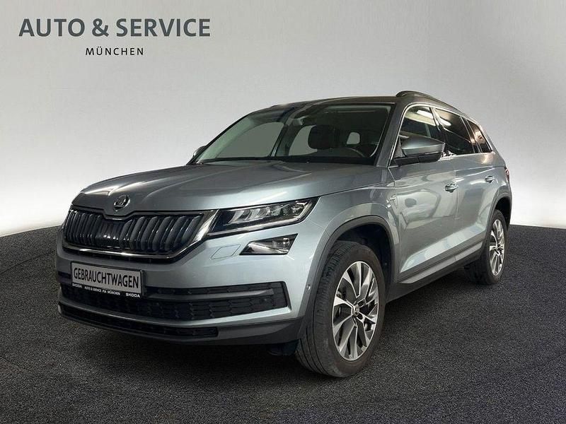 Grau Gebraucht 2021 Skoda Kodiaq Clever SUV | 27.960 € (Guter Preis) - Bild 1/4